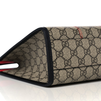 Gucci GG Supreme Monogram Cat Childrens Tote Black 9 of 10