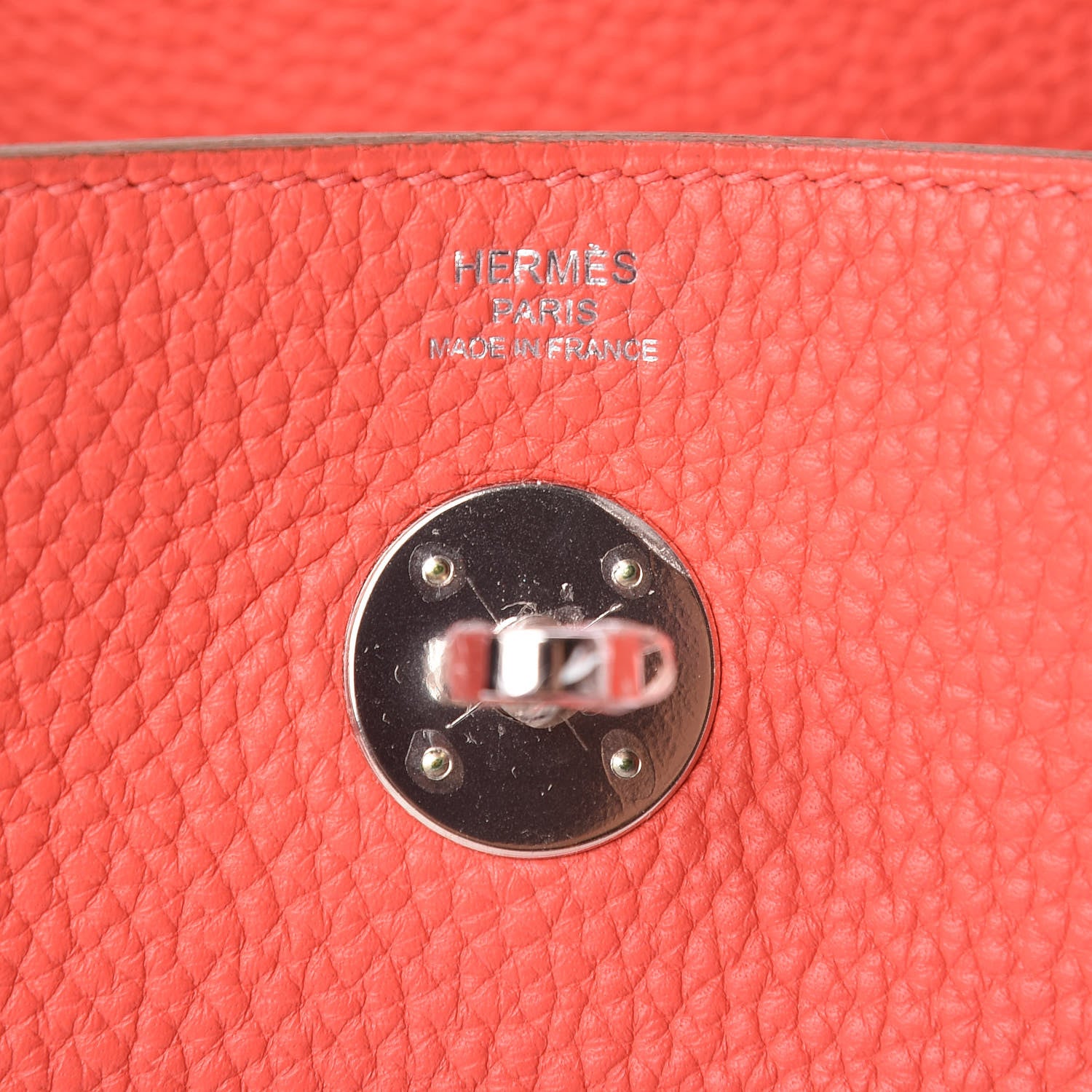 Hermes Taurillon Clemence Lindy 26 Rose Jaipur 6 of 10