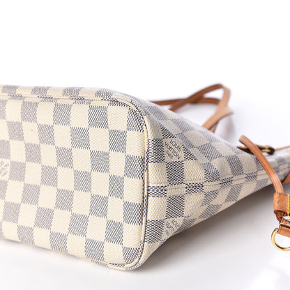 Louis Vuitton Damier Azur Neverfull PM 6 of 13
