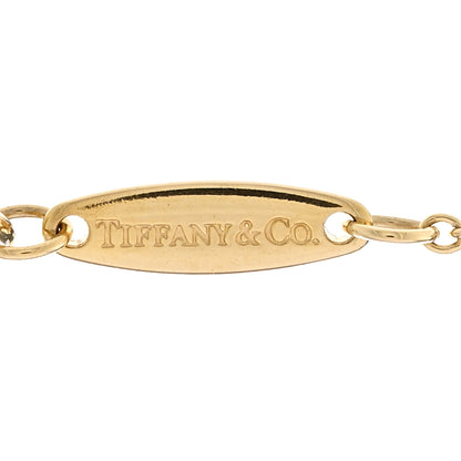 Tiffany 18K Yellow Gold Diamond .21ct Elsa Peretti Diamonds by the Yard Pendant Necklace 4 of 4