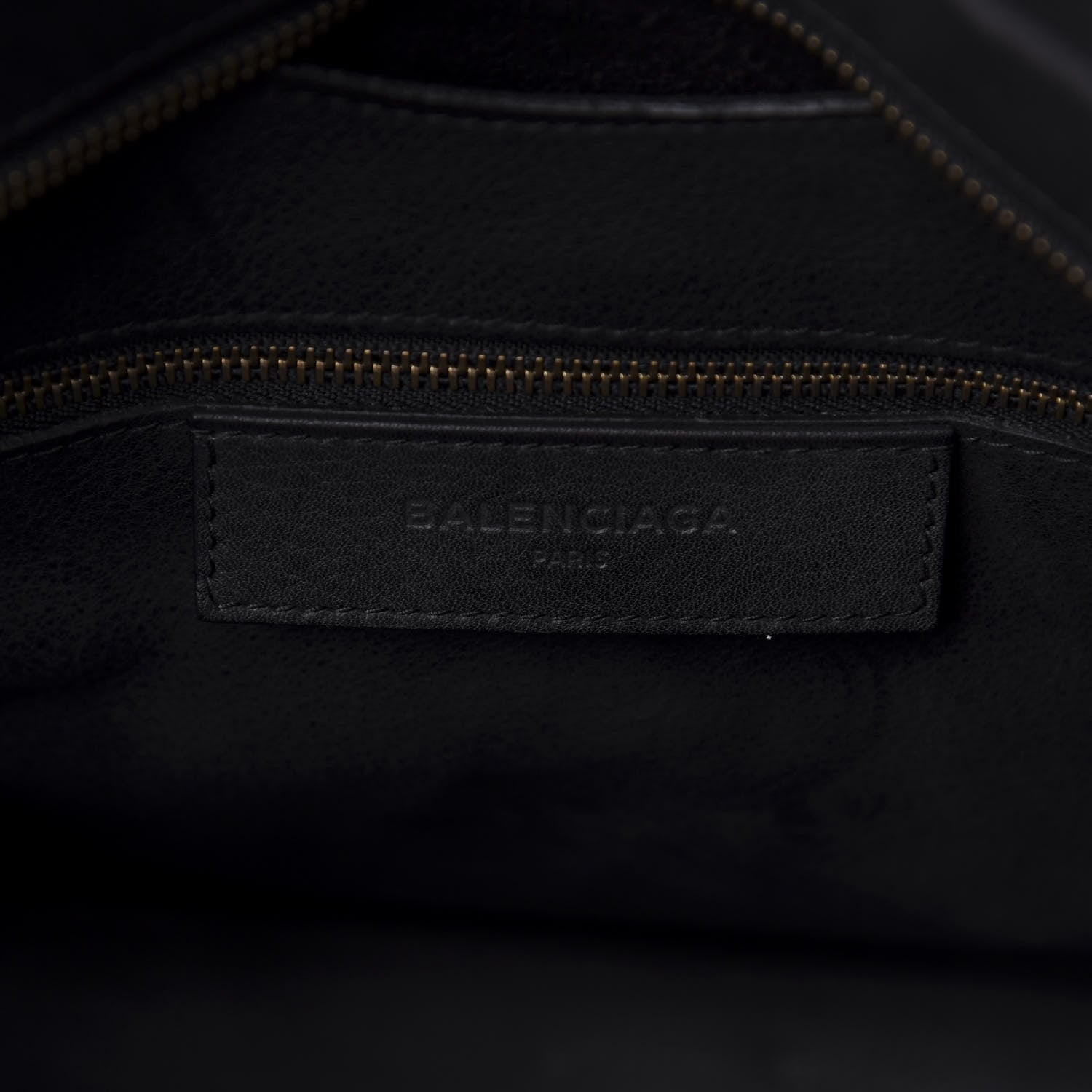 Balenciaga Veau Soyeux Perforated Blackout Hardware City Black 8 of 10