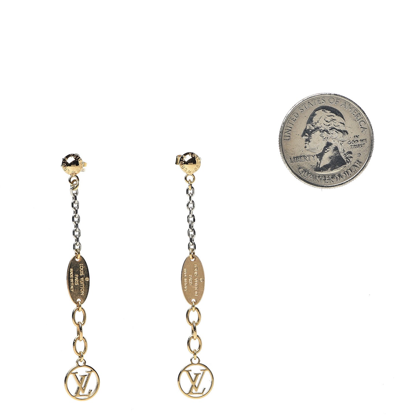 Logomania Earrings Gold