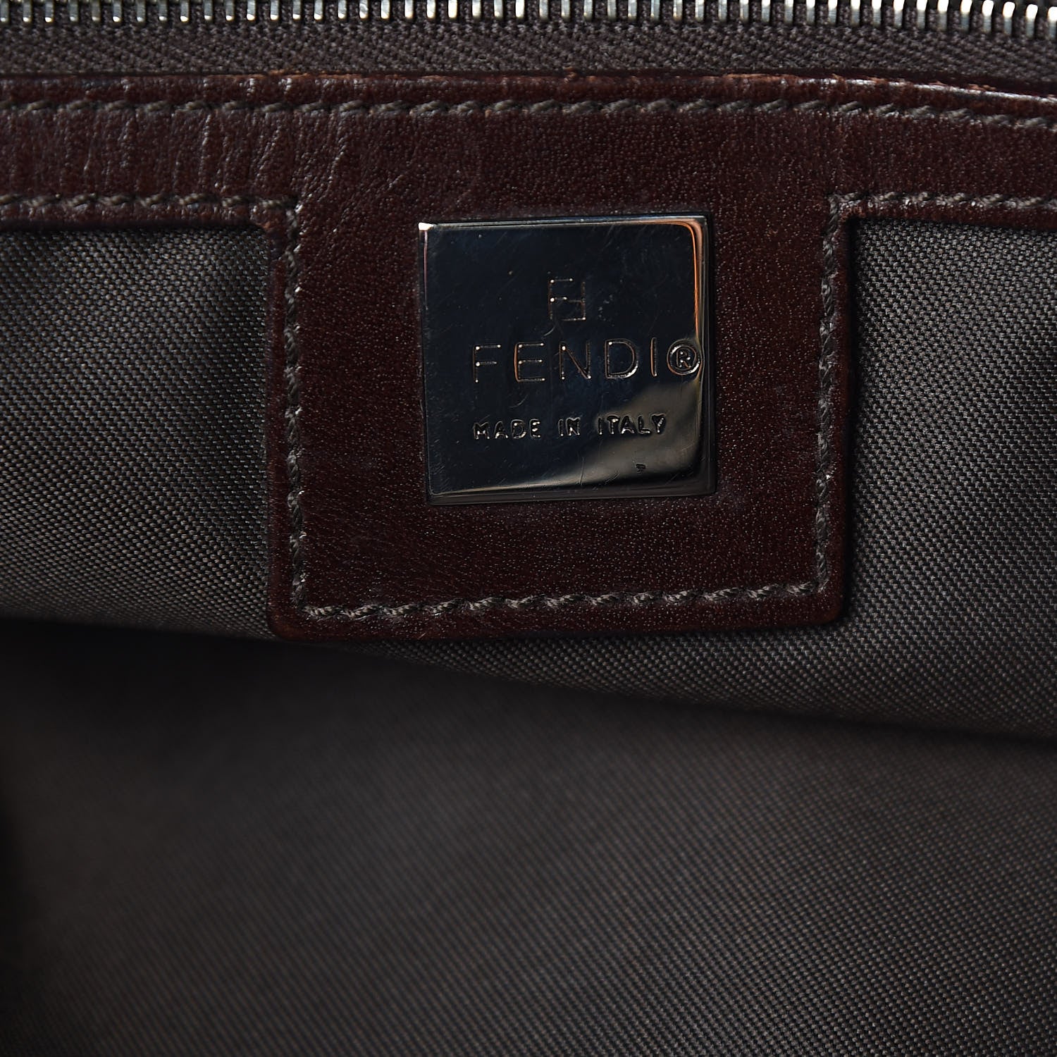 Fendi Zucca Small Shoulder Bag Tobacco 6 of 13