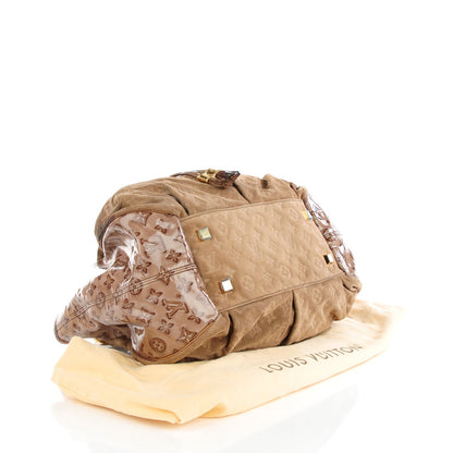 Louis Vuitton Suede Patent Monogram Irene Brown 4 of 10