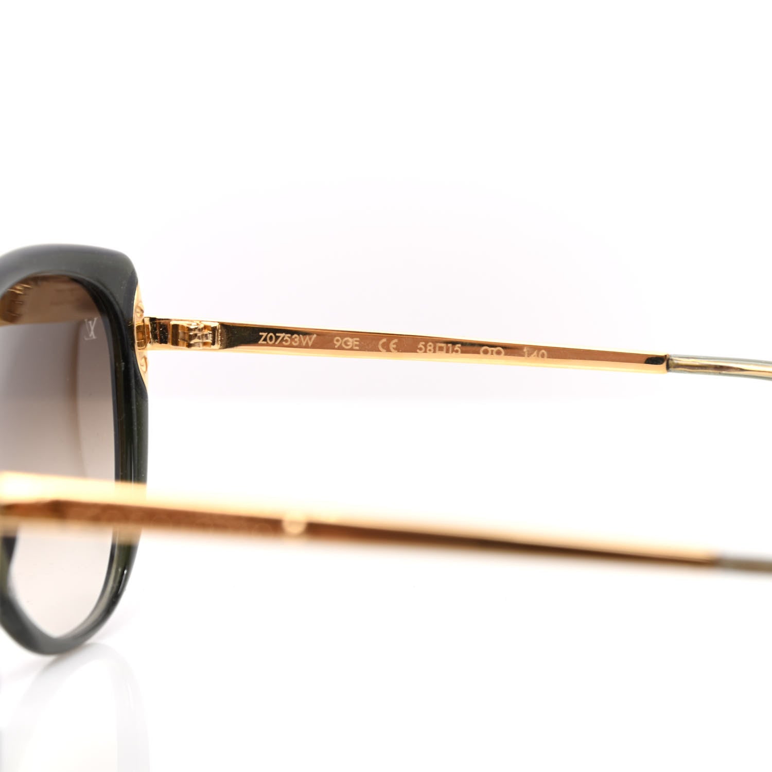 Louis Vuitton Garance Sunglasses Z0753W Green Glitter 6 of 8