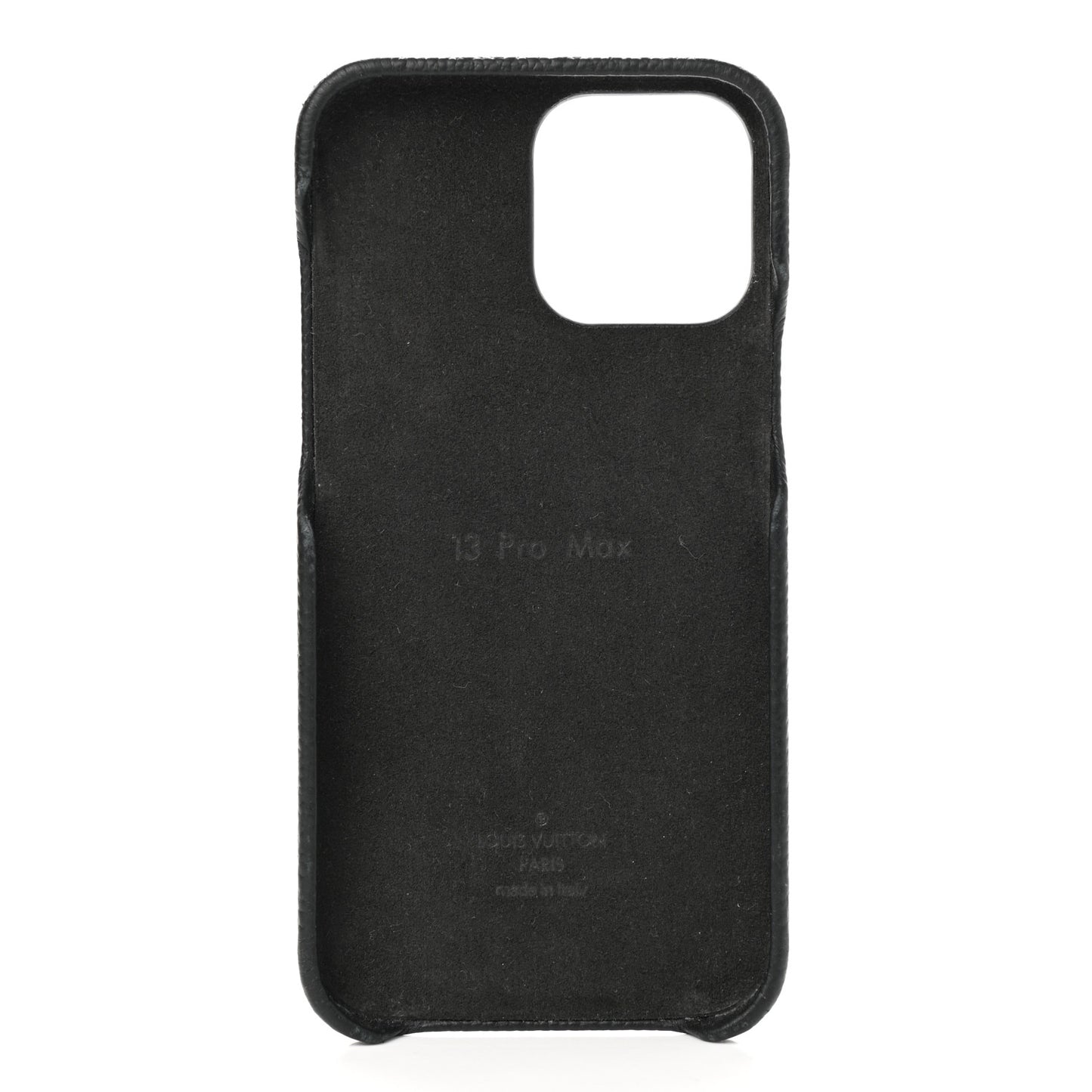 Monogram iPhone 13 Pro Max Bumper Black