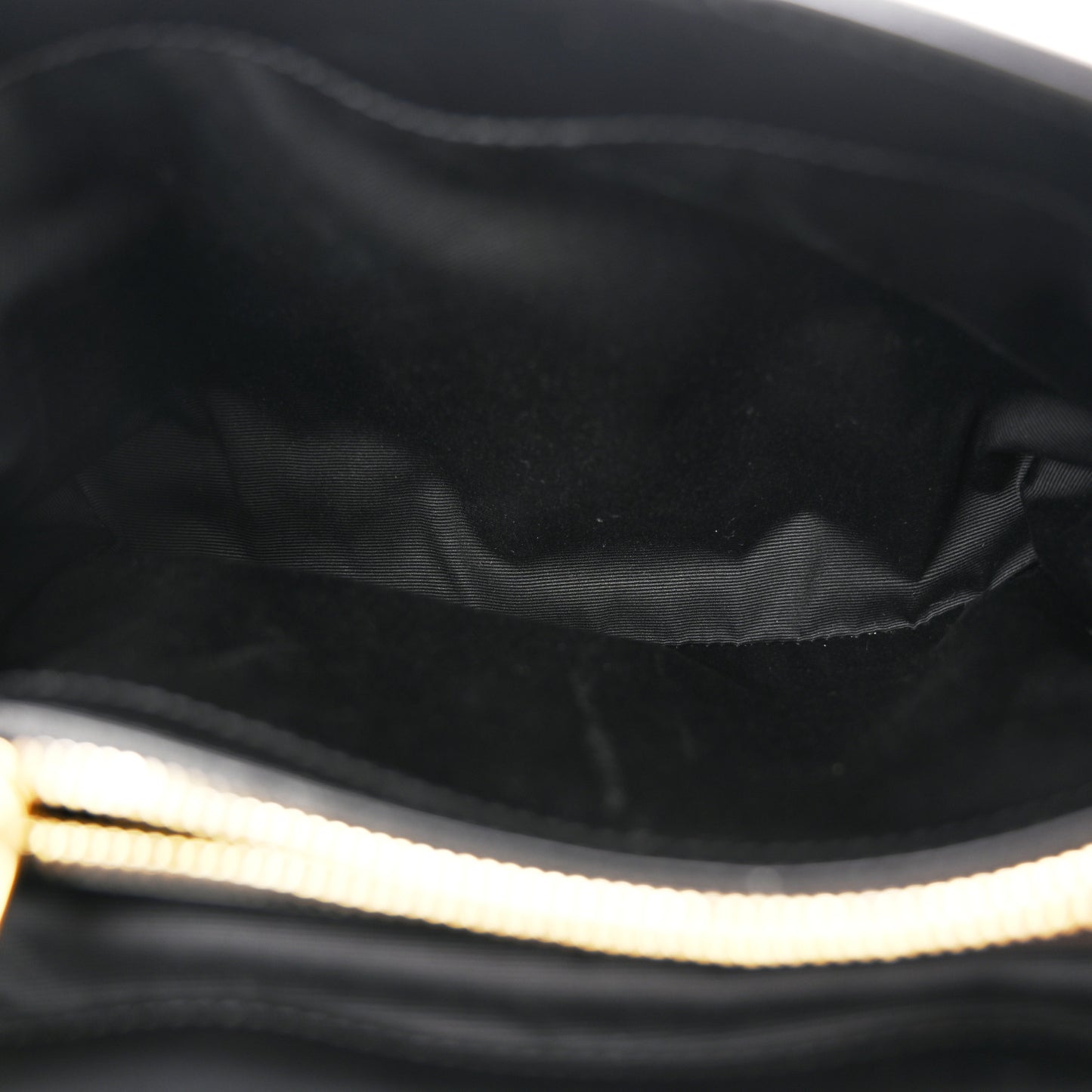Calfskin Y Quilted Monogram Small Loulou Chain Satchel Black
