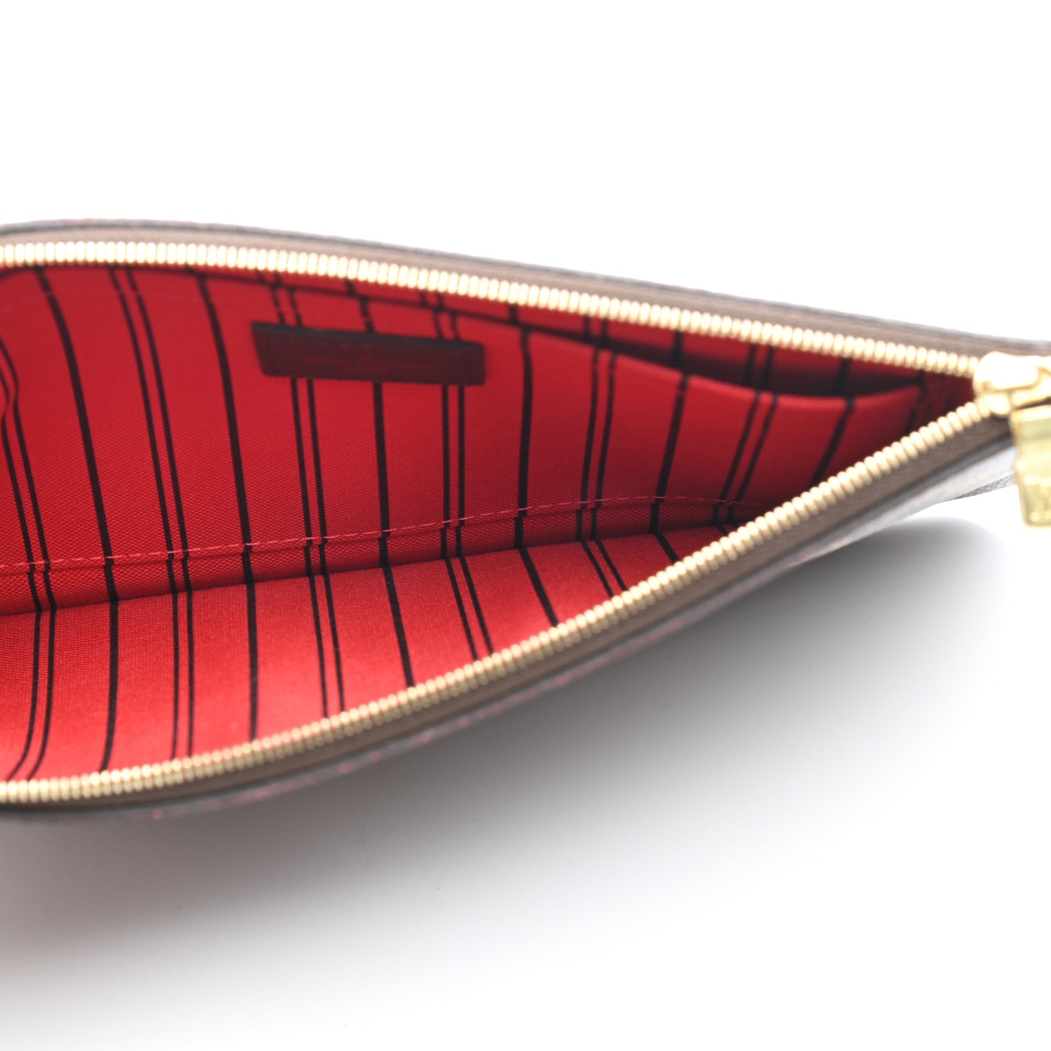 Louis Vuitton Damier Ebene Neverfull MM GM Pochette 5 of 9