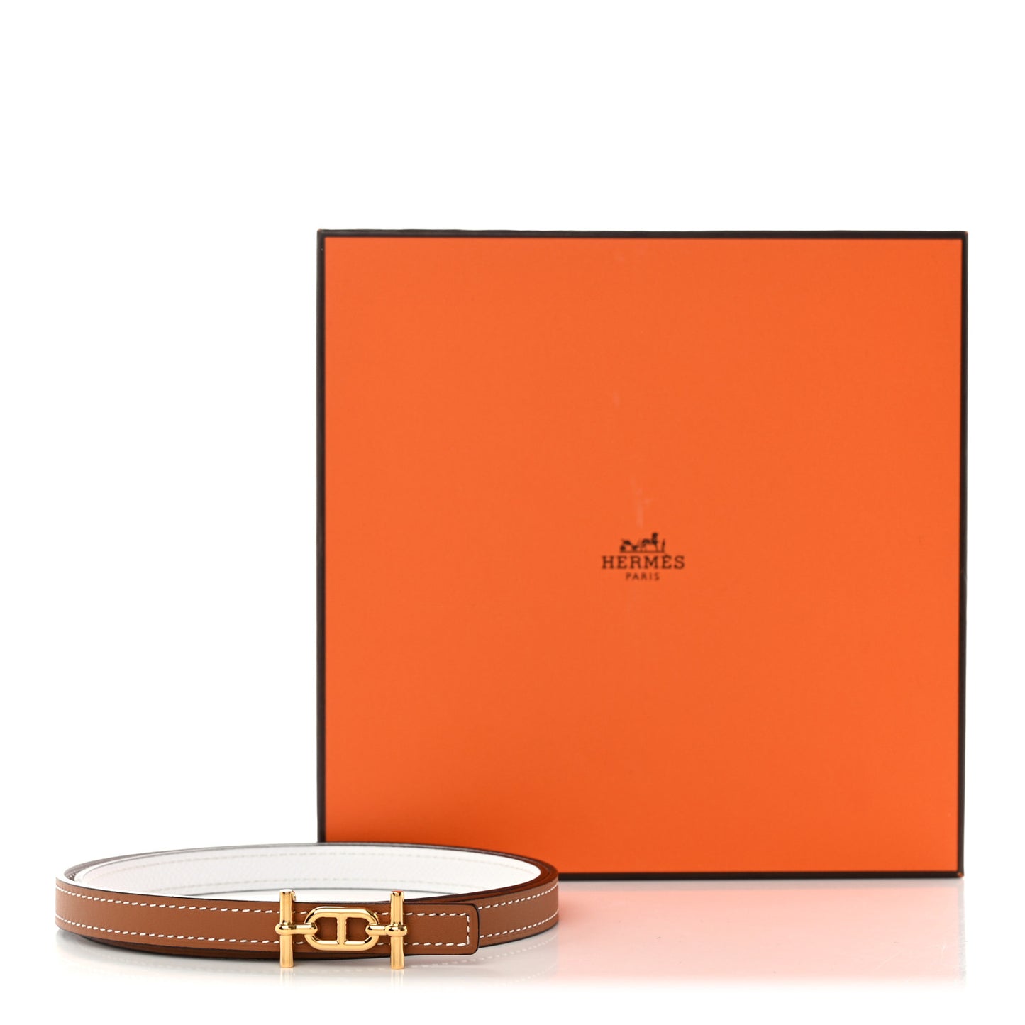 Swift Epsom 13mm Ancre Belt 75/30 White Gold