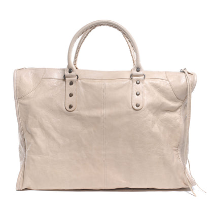 Balenciaga Agneau Weekender Praline 3 of 7