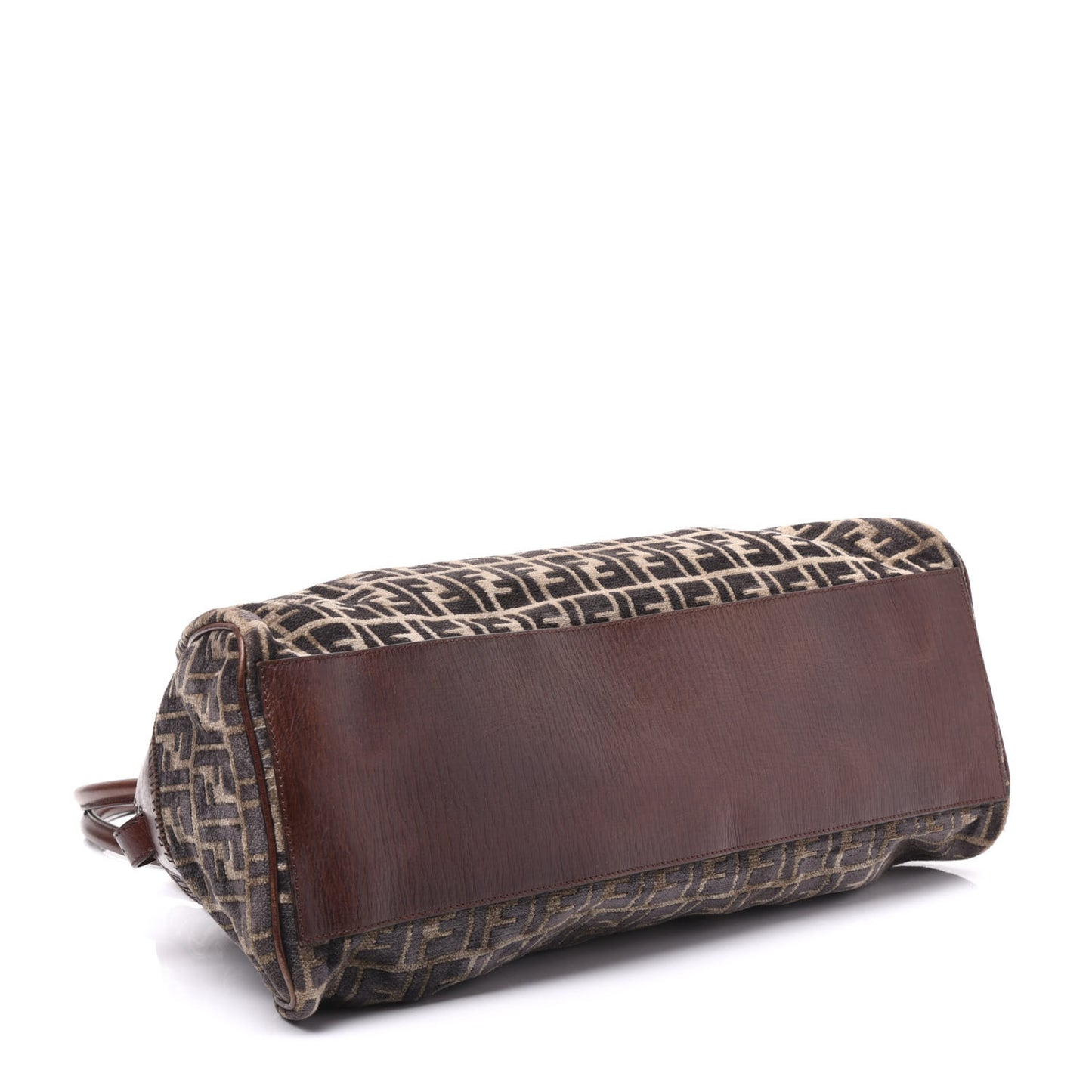 Velvet Zucca Vitello Large Bag De Jour Fango
