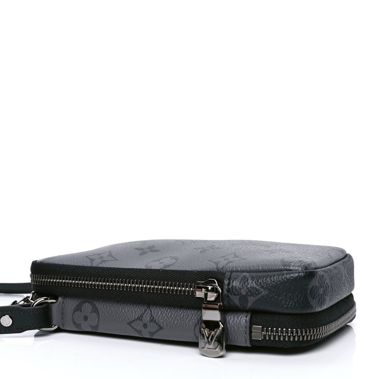 Louis Vuitton Monogram Eclipse Reverse Double Phone Pouch 3 of 4