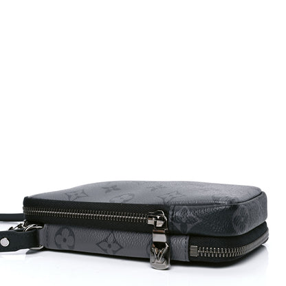 Louis Vuitton Monogram Eclipse Reverse Double Phone Pouch 3 of 4