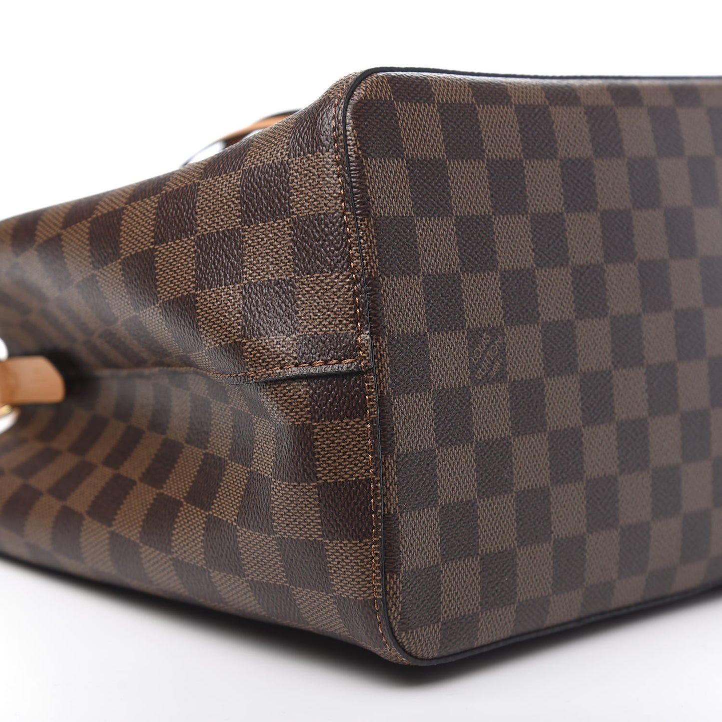 Damier Ebene Neonoe MM Safran
