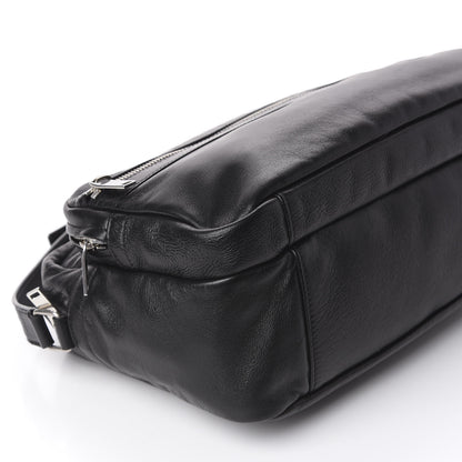 Saint Laurent Lambskin Sid Messenger Bag Black 5 of 11