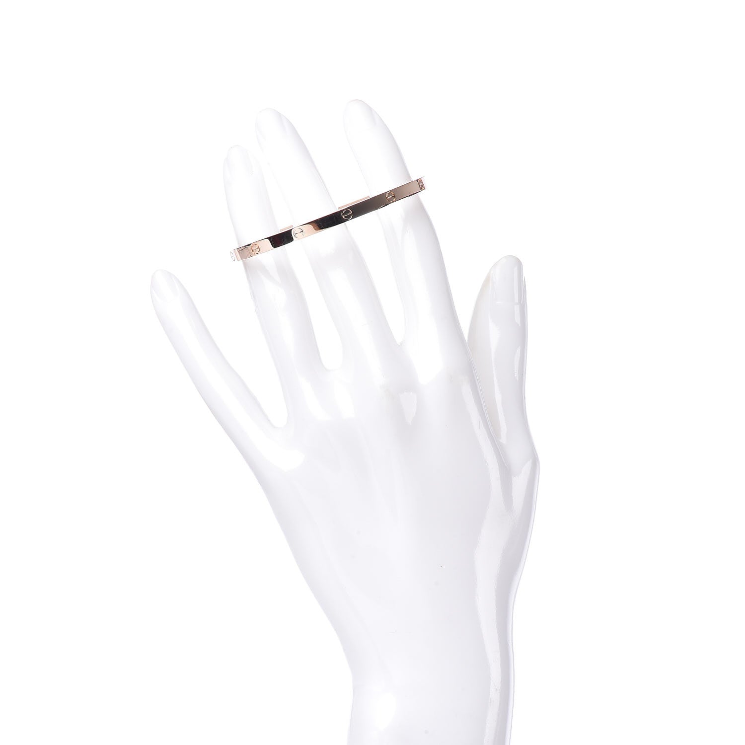 Cartier 18K Pink Gold Small LOVE Bracelet 16 2 of 5