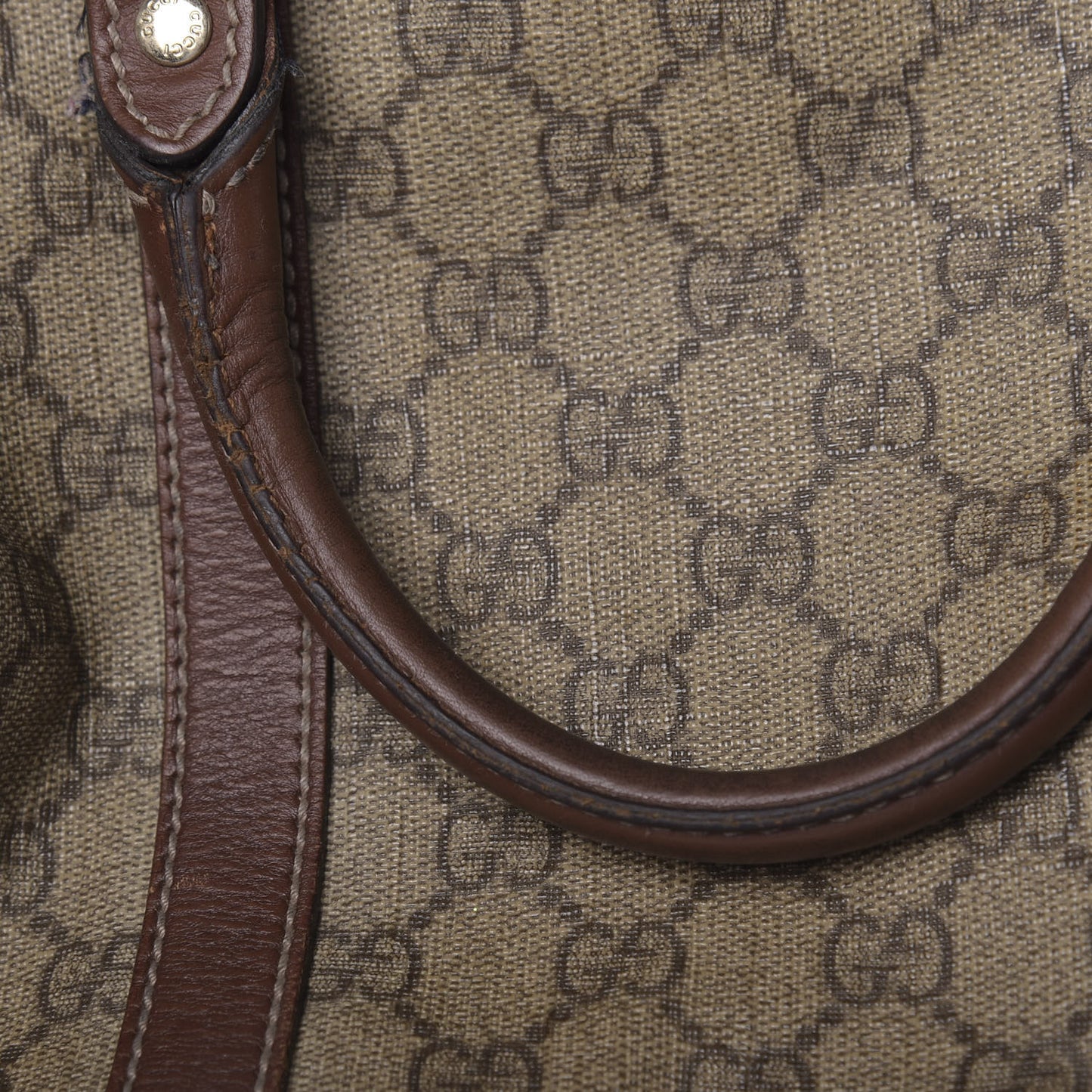 GG Plus Monogram Medium Joy Boston Brown