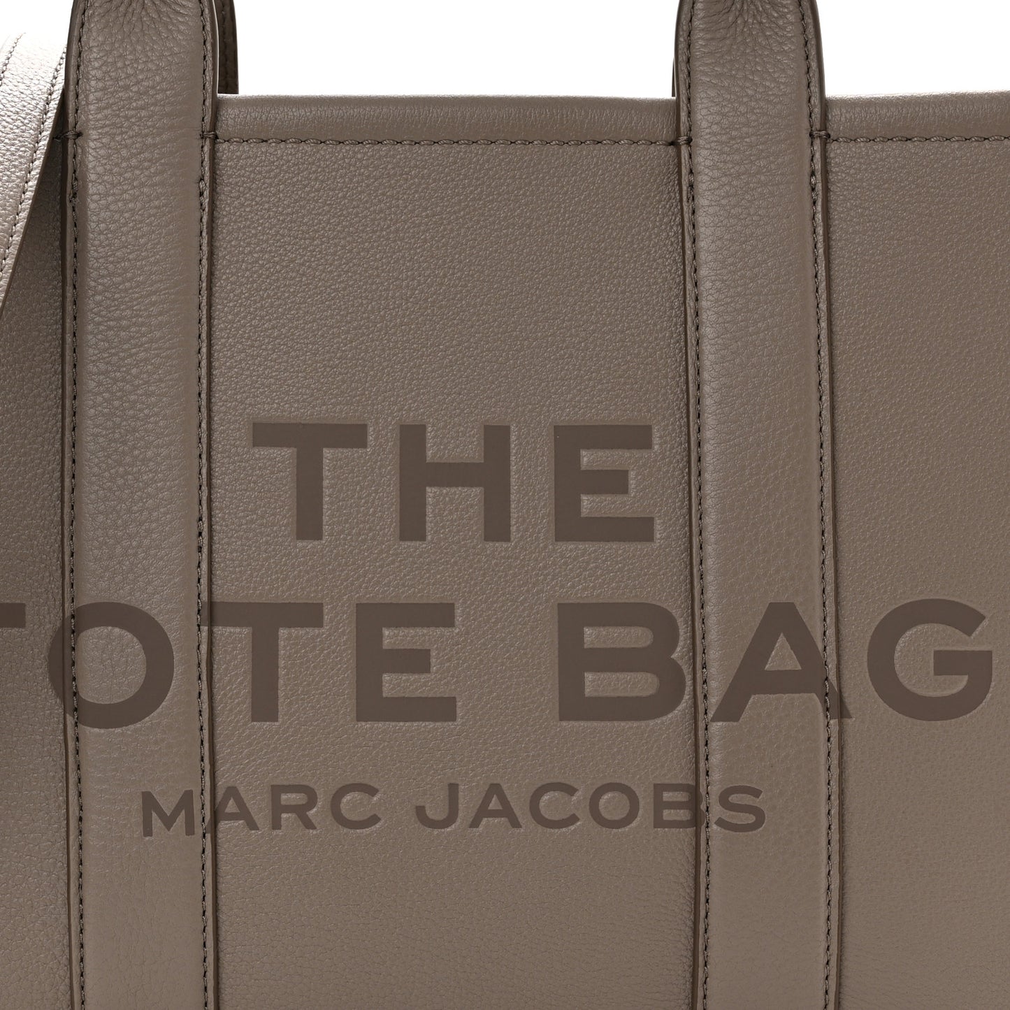 Grained Calfskin The Tote Bag Taupe