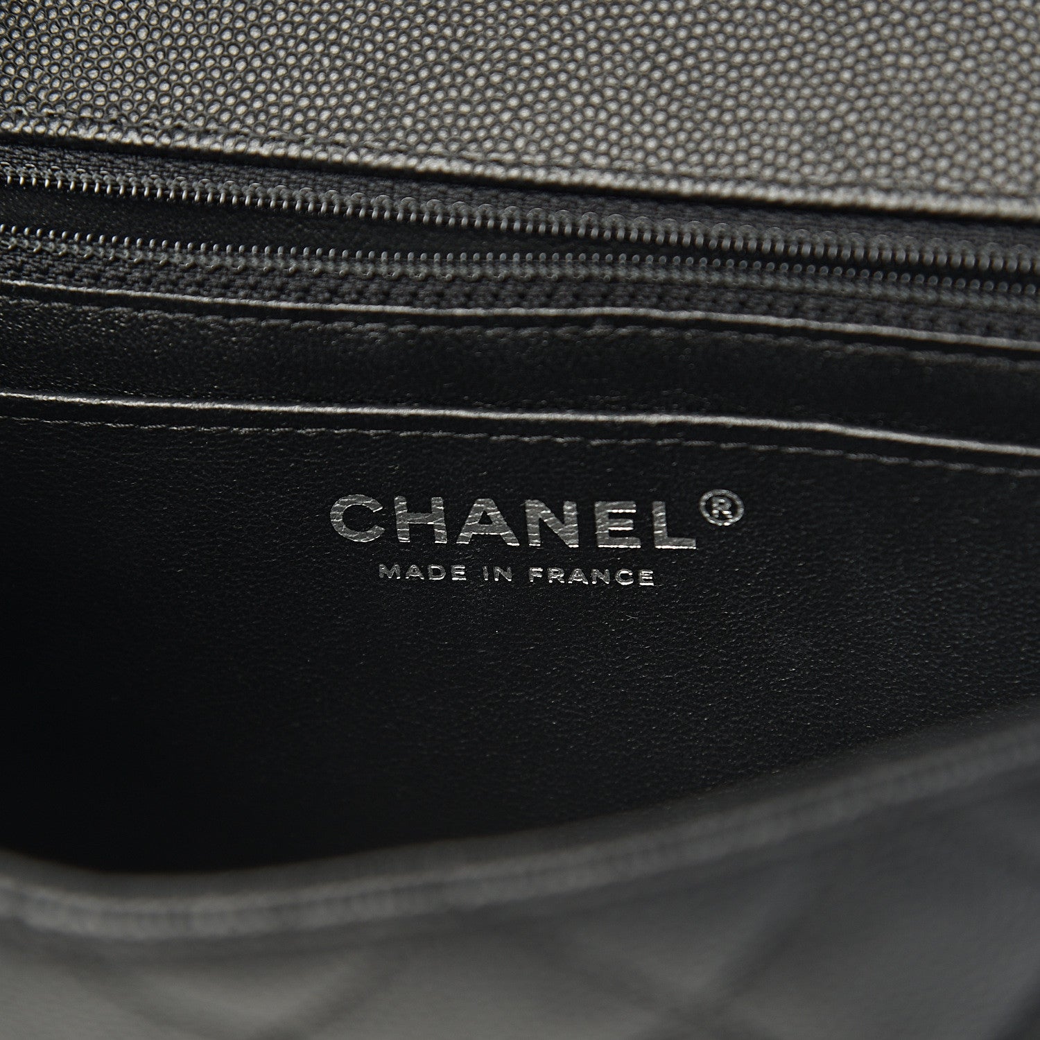 Chanel Caviar Quilted Mini Rectangular Flap Black 6 of 10