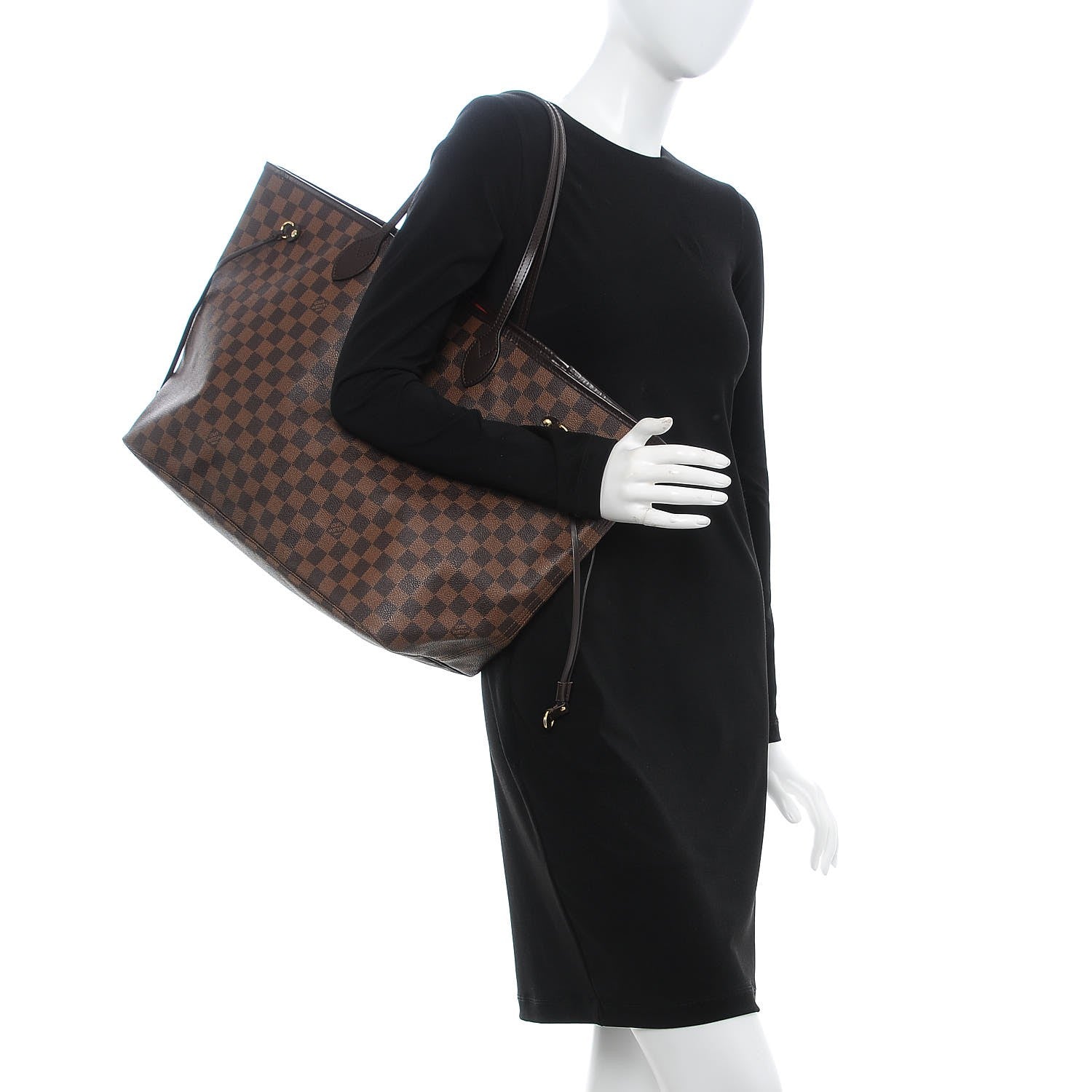 Louis Vuitton Damier Ebene Neverfull GM 2 of 7