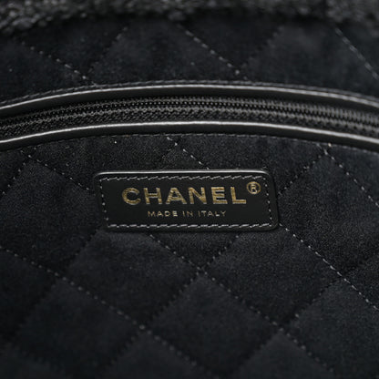 Chanel Wool Tweed Quilted Chanel 22 Grey Black 6 of 11