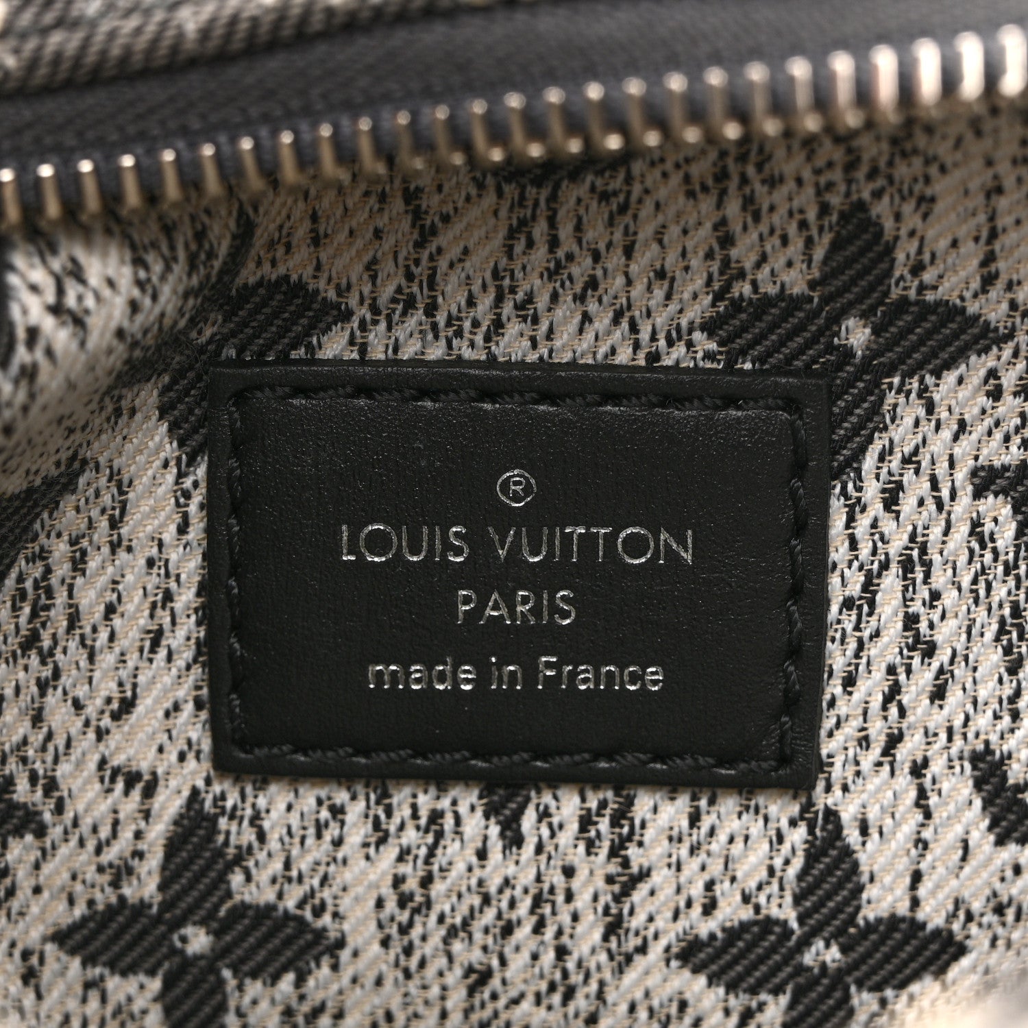 Louis Vuitton Monogram Jacquard Denim Loop Black 6 of 9