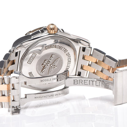 Breitling Stainless Steel 18K Rose Gold Diamond Mother of Pearl 36mm Galactic Automatic Watch C37330 11 of 14