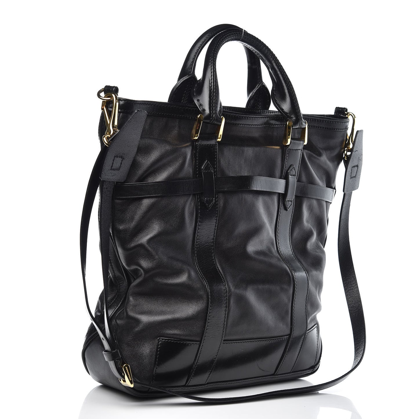 Soft Lambskin Tote Black