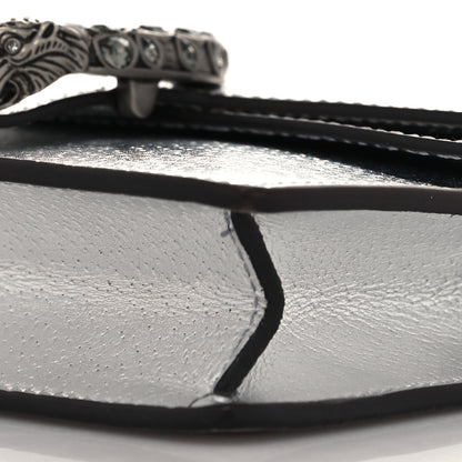 Gucci Metallic Calfskin Super Mini Dionysus Shoulder Bag Silver 9 of 10