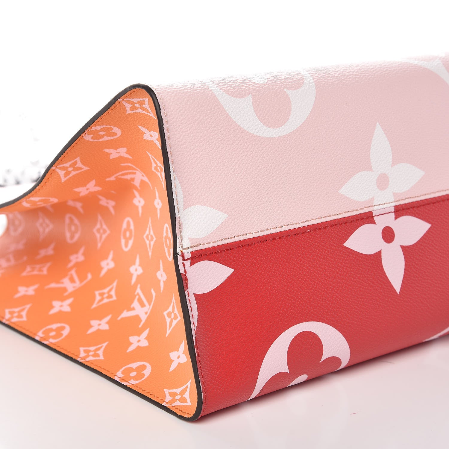 Louis Vuitton Monogram Giant Onthego GM Rouge Rose 6 of 10