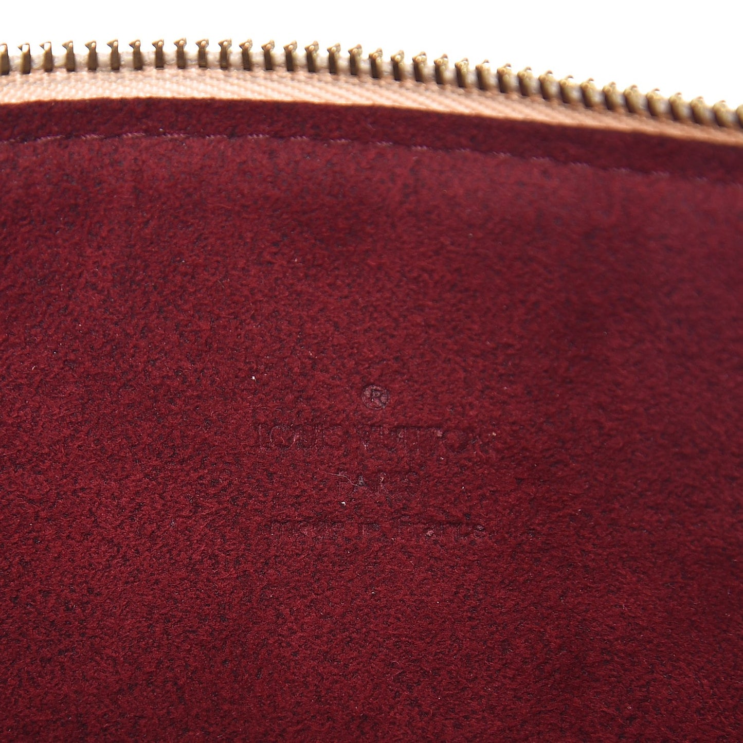 Monogram Multicolor Pochette Accessories White