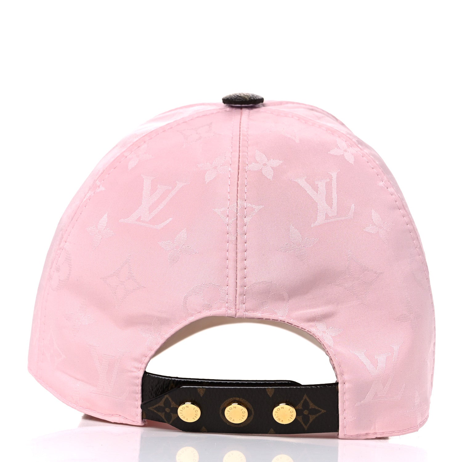 Louis Vuitton Polyester Silk Monogram LV Get Ready Cap M Pink 3 of 9