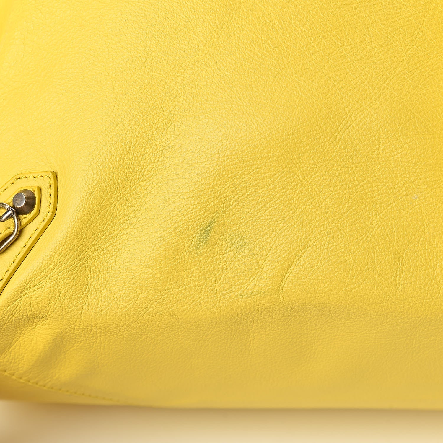 Balenciaga Veau Papier A4 Tote Yellow 10 of 10