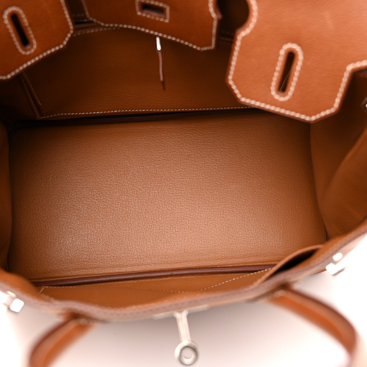Hermes Natural Barenia Faubourg Birkin 30 Fauve 5 of 14