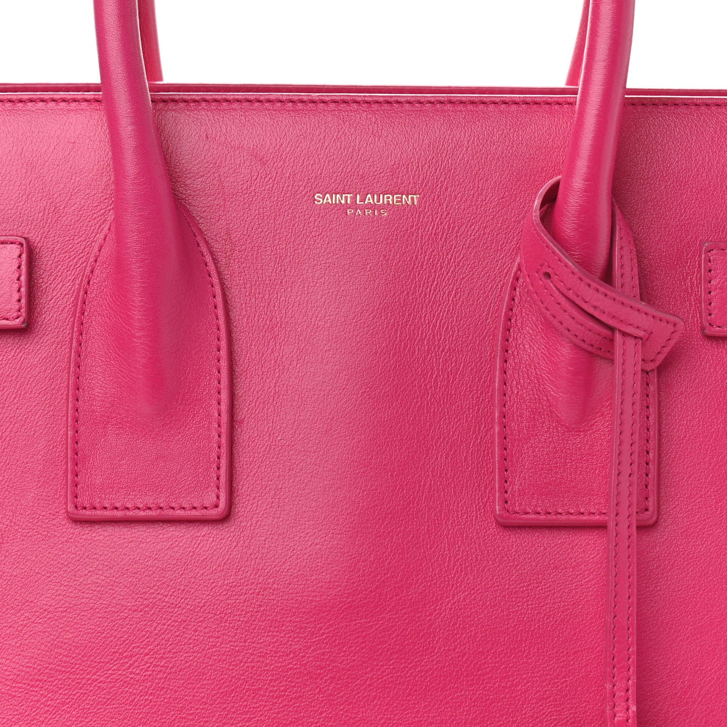 Calfskin Small Sac De Jour Lipstick Fuchsia