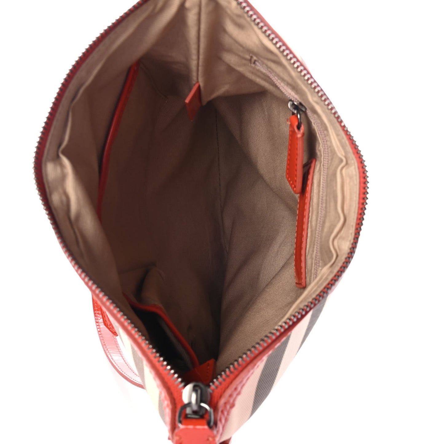 Supernova Check Small Julia Crossbody Bag Orange