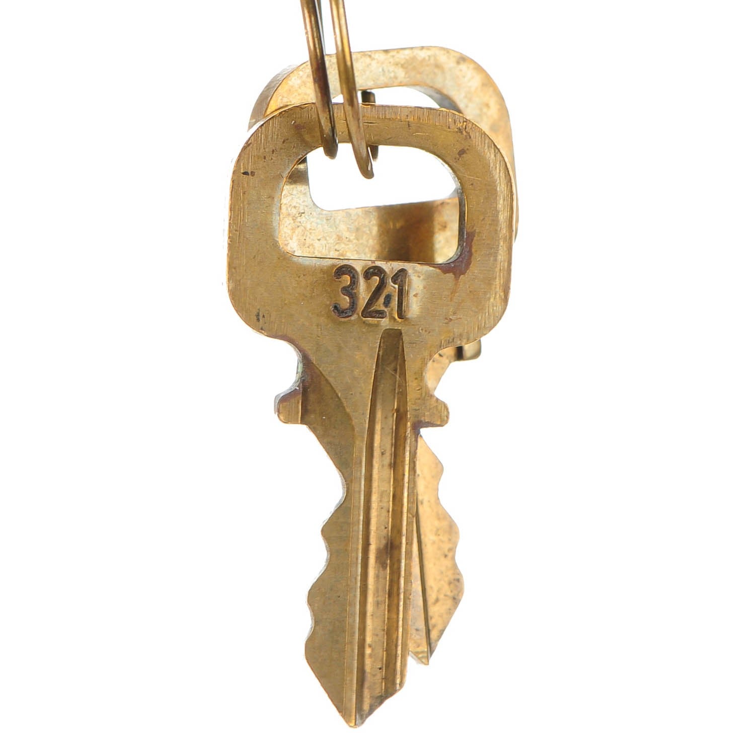 Louis Vuitton Brass Lock and Key Set #309 5 of 5