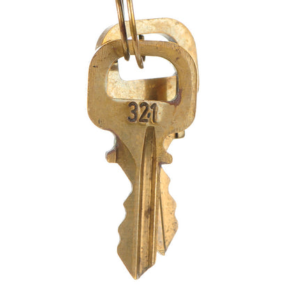 Louis Vuitton Brass Lock and Key Set #309 5 of 5