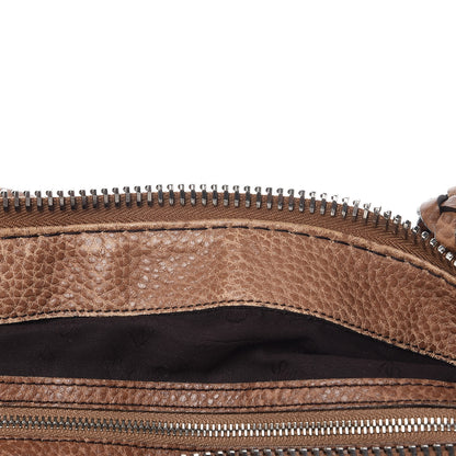 Gucci Calfskin Medium Bamboo Bar Shoulder Bag Light Brown 9 of 24
