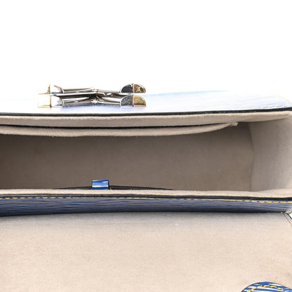Louis Vuitton Epi Twist Shoulder Bag MM Denim Light 5 of 9