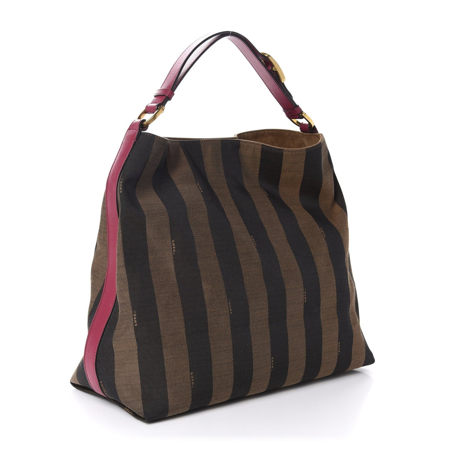 Pequin Vitello Large Hobo Tobacco Amarena