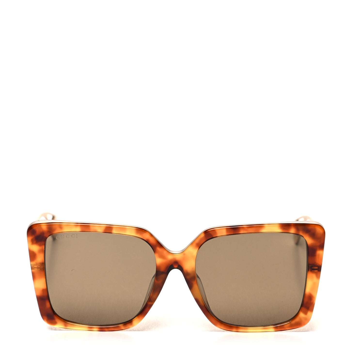Acetate Oversize Square Frame GG0435S Sunglasses Havana