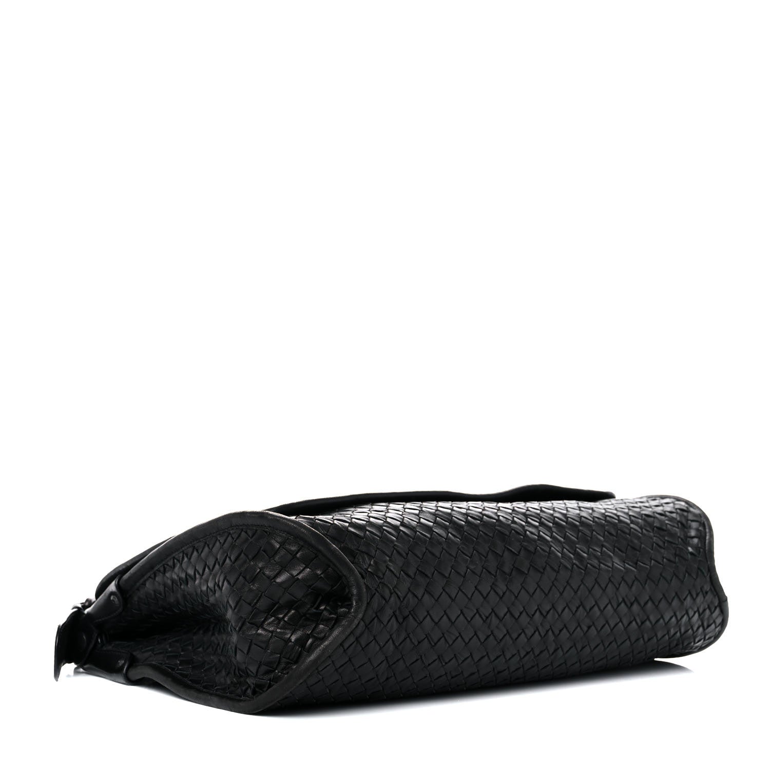 Bottega Veneta Nappa Intrecciato Messenger Bag Black 3 of 22
