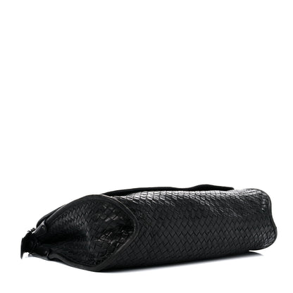 Bottega Veneta Nappa Intrecciato Messenger Bag Black 3 of 22