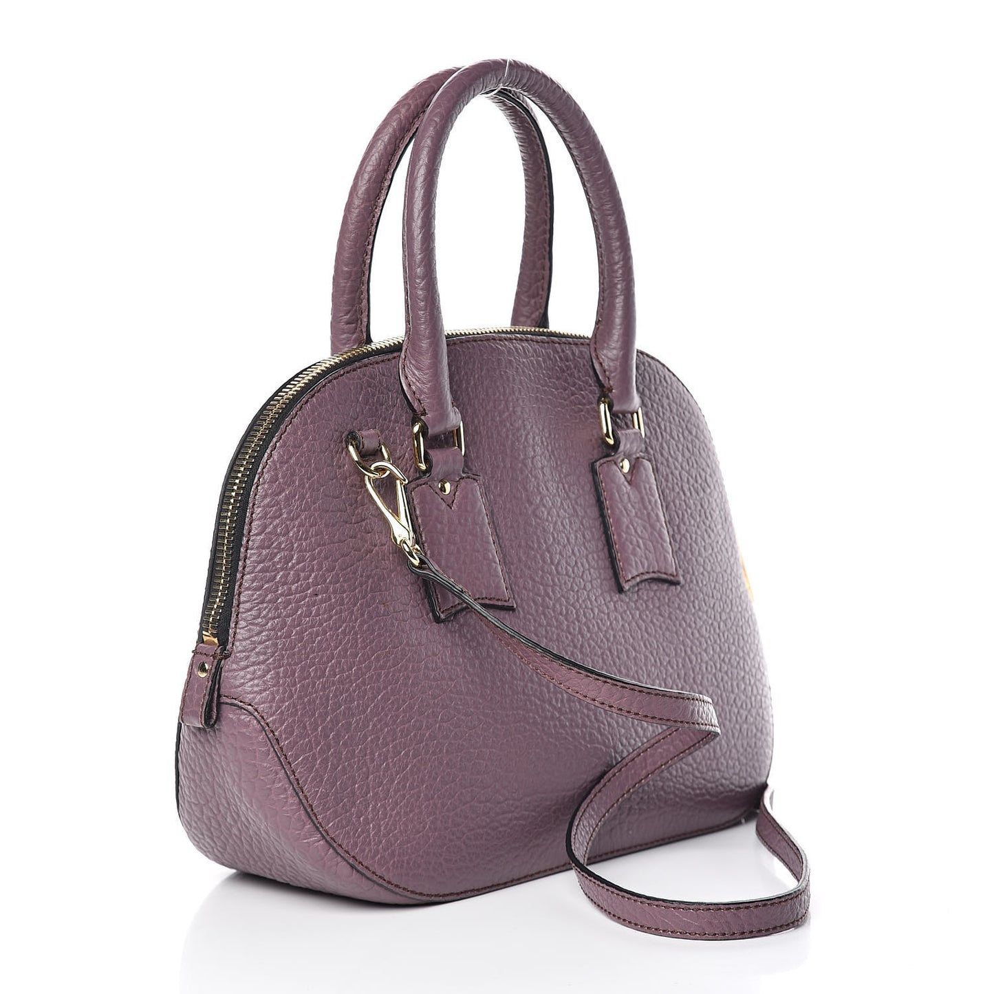 Heritage Grain Small Orchard Bowling Bag Purple