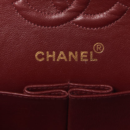 Chanel Lambskin Quilted Small Double Flap Black 9 of 10