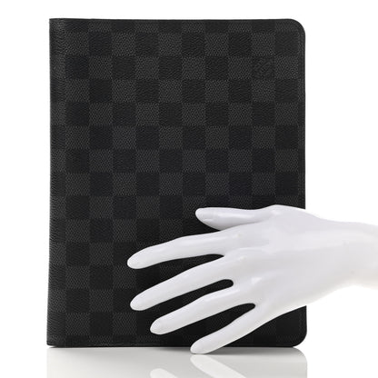 Louis Vuitton Damier Graphite Desk Agenda Cover 2 of 8