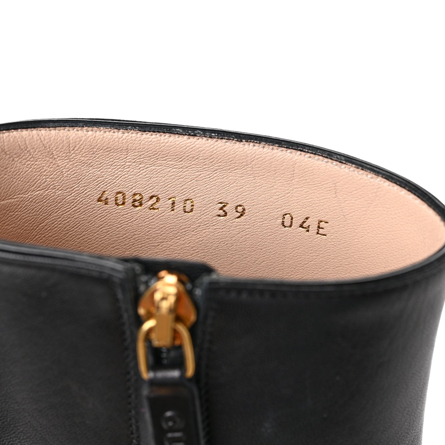 Gucci Malaga Kid GG Marmont Fringe 75mm Ankle Boots 39 Black 7 of 10