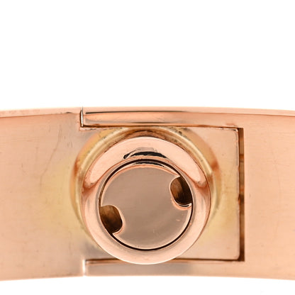 Cartier 18K Pink Gold LOVE Bracelet 17 6 of 7