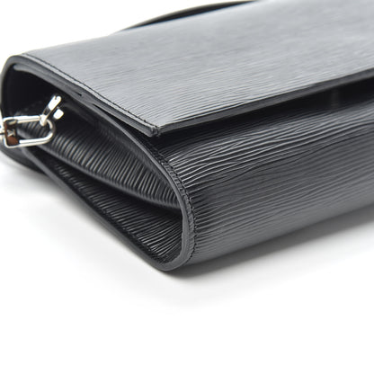 Louis Vuitton Epi Clery Black 8 of 9